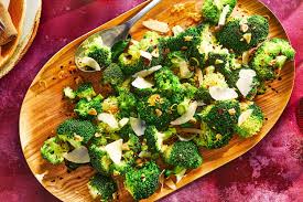 steamed broccoli