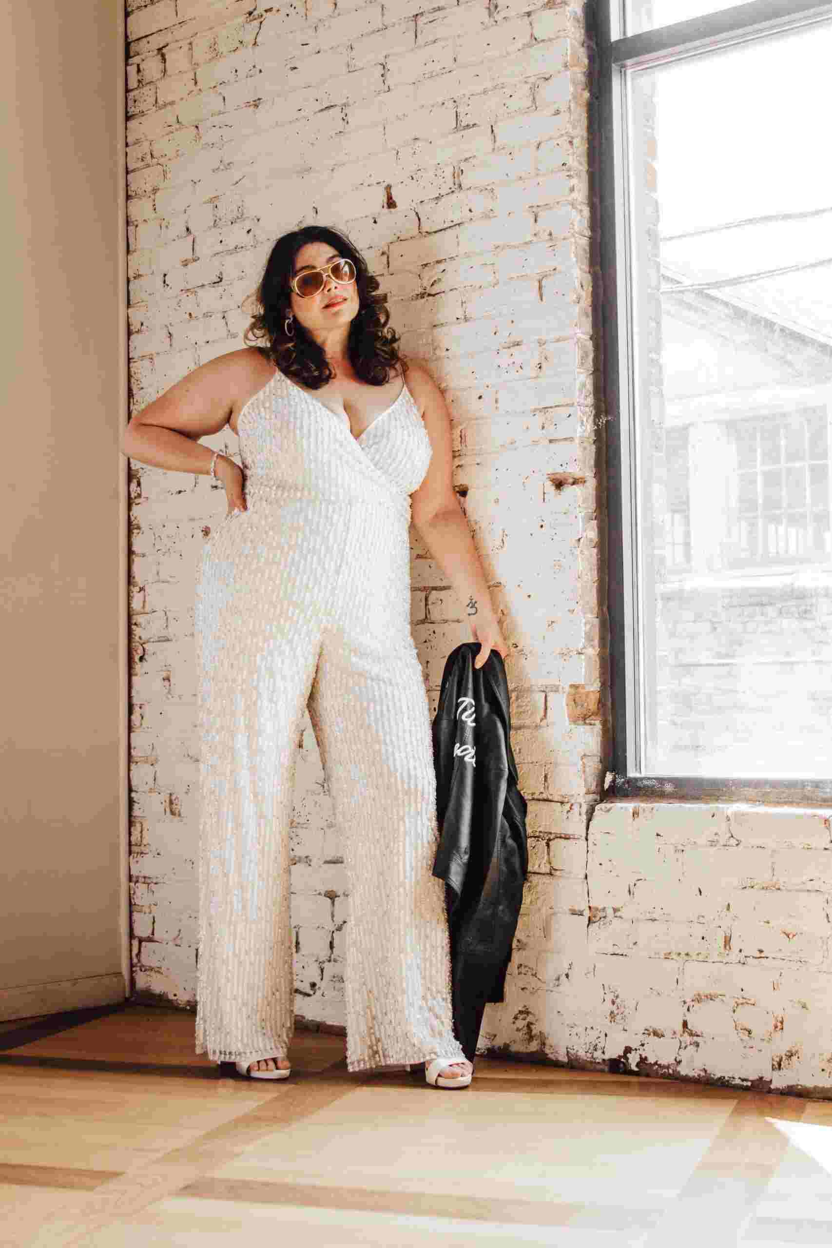 Comfortable Jumpsuit from David’s Bridal